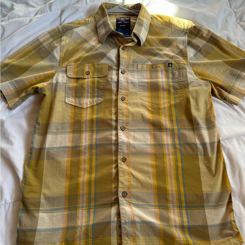 Kavu Men's Sun Shirt - Size M - EUC